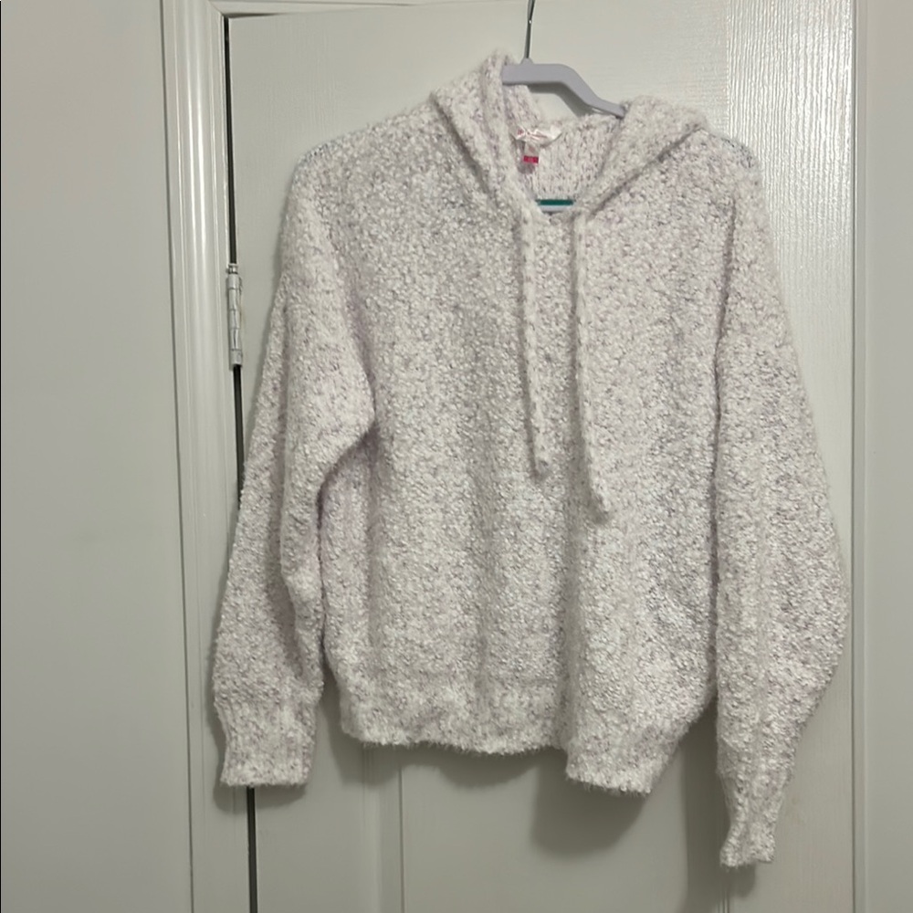 No Boundaries Cream Oversized Long Sleeve Hoodie